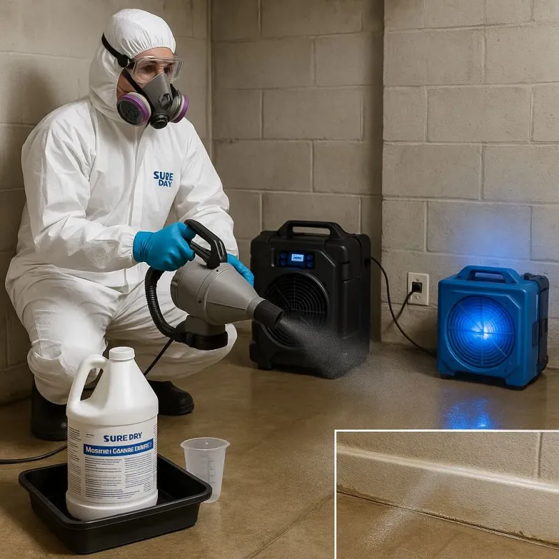 Sanitization and Odor Removal process in Rye Brook, NY